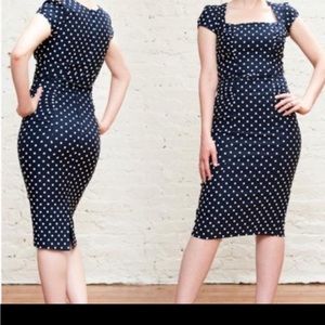 Stop Staring Celebrity Polka Dot Dress